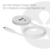 MOBILE CHARGER QI2 MAGSAFE/25W WH CAC-3026 CLUB3D