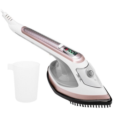 Adler 2in1 Garment Steamer and Iron | AD 5044 | Handheld | 1400 W | 0.18 L | 25 g/min | White/Gold