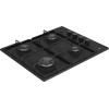 Beko HIBG64120SB hob Black Built-in 60 cm Gas 4 zone(s)