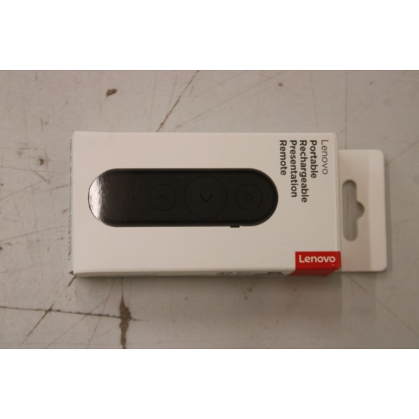 Lenovo Portable Rechargeable Presentation Remote | ...