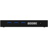 Mini PC Qoobe SUC N150/12GB/SSD 512GB/Win 11 Pro czarny