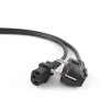 CABLE POWER EU 1M 6A/PC-186-1M GEMBIRD