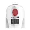 Bosch | Hand Mixer | MFQ22100 CleverMixx | Hand Mixer | 375 W | Number of speeds 4 | Turbo mode | White/Dark Grey