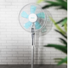 Cecotec EnergySilence 530 Power Connected | Stand Fan | White | Diameter 40 cm | Number of speeds 3 | Oscillation | 50 W | Remote control