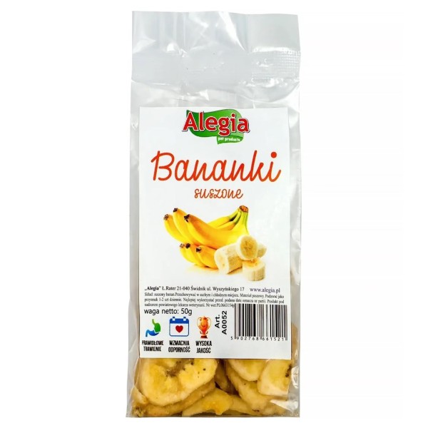 ALEGIA Dried bananas - treat for ...