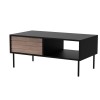 Cama CORTINA Bench/Table 100x55x45 black/walnut