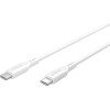 Goobay USB-C Silicone Cable, 1.5 m, white | Goobay