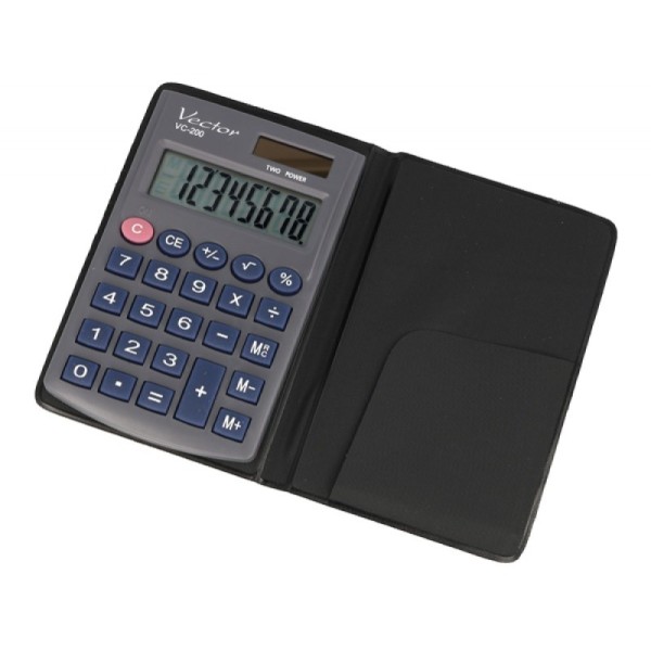 Vector KAV VC-200III pocket calculator, 8 ...