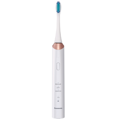 Panasonic | Sonic Electric Toothbrush | EW-DC12-W503 | Rechargeable | For adults | Number of brush heads included 1 | Number of teeth brushing modes 3 | Sonic technology | Golden White