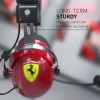 Thrustmaster | Gaming Headset | DTS T Racing Scuderia Ferrari Edition | Wired | Over-Ear | Red/Black