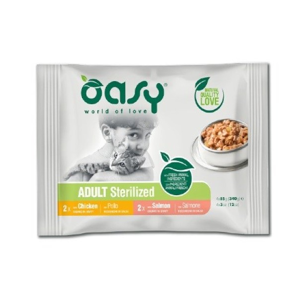 OASY Chunks in gravy Multipack Sterilized ...
