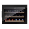 Caso | Wine cooler | WineSafe 18 EB | Energy efficiency class G | Built-in | Bottles capacity 18 bottles | Cooling type Compressor technology | Black