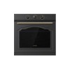 Gorenje | Oven | BOS67371CLB | 77 L | Multifunctional | EcoClean | Mechanical control | Steam function | Height 59.5 cm | Width 59.5 cm | Black