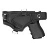Leather holster for Glock 19 pistol