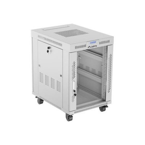 LANBERG rack cabinet 15U 600x800 glass