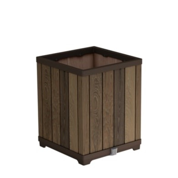 Donica ogrodowa w kolorze walnut 261033 ...
