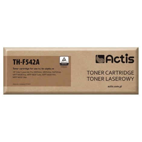 Actis TH-F542A toner (replacement for HP 203A HP203A CF542A; Standard; 1300 pages; yellow)