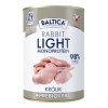 BALTICA NUTRACEUTIC Rabbit Light 400g o obniżonej zawartości tłuszczu 15% 400g