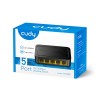 Cudy FS105D network switch Fast Ethernet (10/100) Black