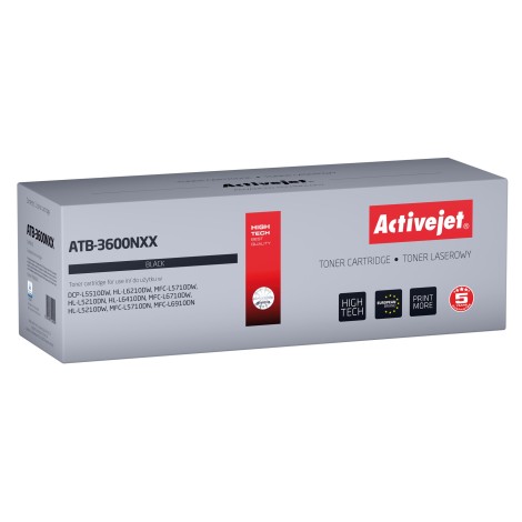 Activejet ATB-3600NXX Toner for Brother printers; ReplacementBrother TN3600XXL; Supreme; 11000 pages; black)