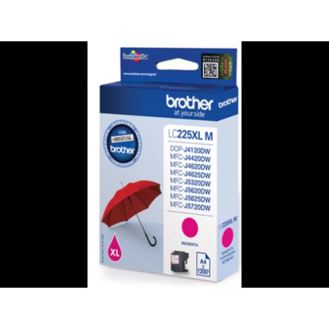 Brother LC-225XLM | Ink Cartridge | Magenta