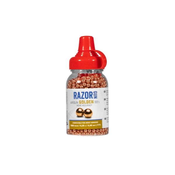 4.46 mm BBs RazorGun Golden steel ...