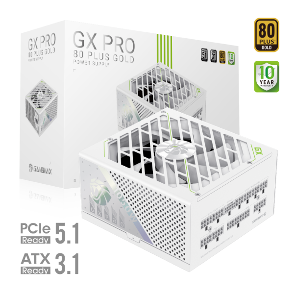 Gamemax Power Supply, 80 PLUS, Gold ...