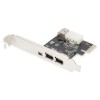 Digitus | IEEE 1394a Interface Card, PCI express, 4 Port 1x ext. 1394mini, 2x ext./1x int. 1394a Ports | DS-30201-5