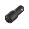 BELKIN BOOST CHARGE  42w - 30w USB-C PD PPS + 12w USB-A Car Charger, Black | Belkin