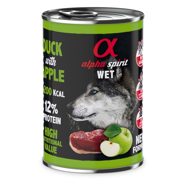 ALPHA SPIRIT WET Duck with apple ...