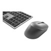 Dell Premier Multi-Device Keyboard and Mouse | KM7321W | Keyboard and Mouse Set | Wireless | Ukrainian | Titanium Gray | 2.4 GHz, Bluetooth 5.0