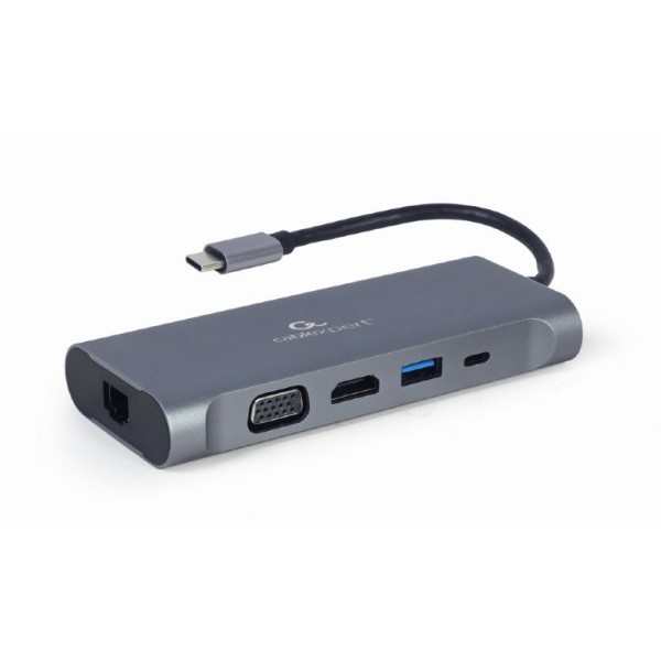 Gembird A-CM-COMBO7-01 notebook dock/port replicator USB ...