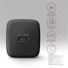 AXAGON ACU-PD20 Wall charger 20W, 1x port USB-C, PD3.0/PPS/QC4+/AFC/Apple, black