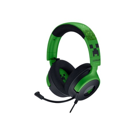 Razer Gaming Headset | Kraken V4 X | Wired | Over-Ear | Microphone | Minecraft Edition