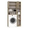 Topeshop ZESTAW MARPOL SON bathroom storage cabinet Oak