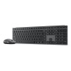Lenovo 700 Modern Multi-Device Wireless Combo-US English | Keyboard and Mouse Set | Wireless | Mouse included | US English | Bluetooth | Luna Grey