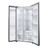 Haier Side by side Refrigerator HSW59F18EIMM (601L; inox)