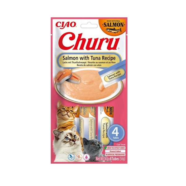 INABA Churu Salmon with tuna recipe ...
