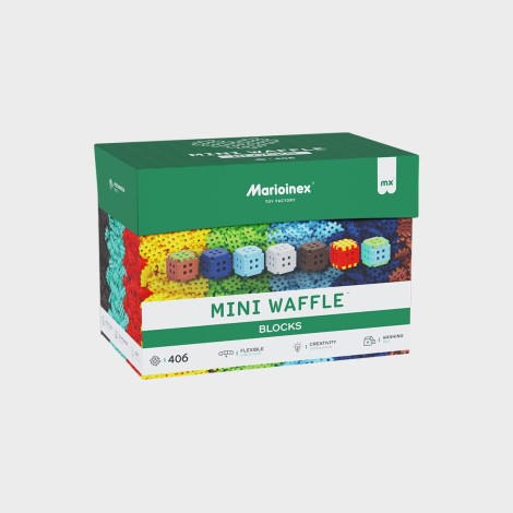 Marioinex Mini Waffle building blocks, 406 pieces