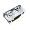 Asus | DUAL-RTX4060-O8G-WHITE | NVIDIA | 8 GB | GeForce RTX 4060 | GDDR6 | HDMI ports quantity 1 | PCI Express 4.0 | Memory clock speed 17000 MHz