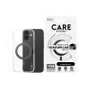 CARE by PanzerGlass Feature Case Transparent w. Black Kickstand & MagSafe iPhone 16 | CARE