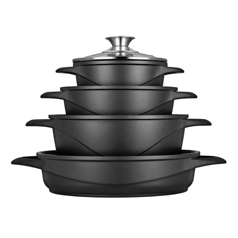 Smile MGK-17 soup pot Black Aluminium