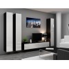 Cama Full cabinet VIGO '180' 180/40/30 white/black gloss