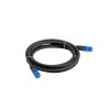 LANBERG PATCHCORD S/FTP CAT.6A 3M BLACK LSZH