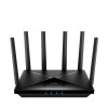 Cudy WR11000 wireless router 2.5 Gigabit Ethernet Tri-band (2.4 GHz / 5 GHz / 6 GHz) Black