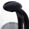 Mesko | Kettle | MS 1302b | Electric | 2200 W | 1.7 L | Glass | 360° rotational base | Black