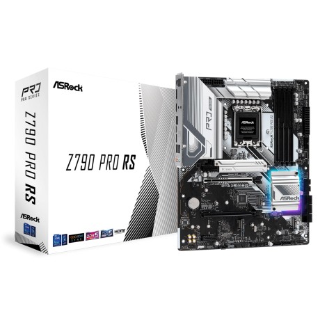 Mainboard|ASROCK|Intel Z790|LGA1700|ATX|Memory DDR5|Memory slots 4|2xPCI-Express 3.0 1x|1xPCI-Express 4.0 16x|1xPCI-Express 5.0 16x|4xM.2|1xHDMI|1xDisplayPort|4xUSB 2.0|3xUSB 3.2|1xUSB-C|1xPS/2|1xRJ45|3xAudio port|Z790PRORS