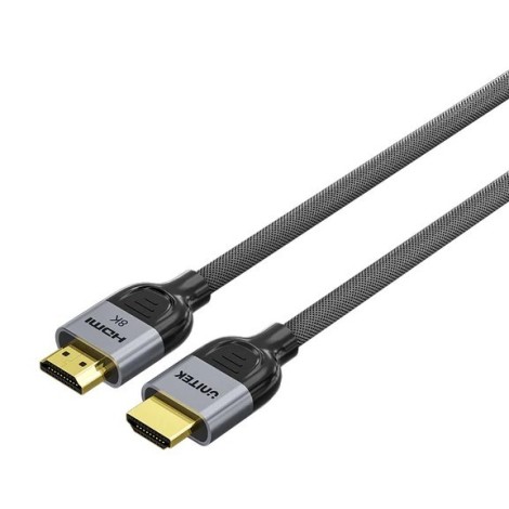 UNITEK HDMI CABLE 2.1 LUX BRAIDED NYLON, 1.5M