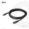 CABLE USB-C TO USB-C 2M/M/F CAC-1529 CLUB3D