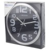 Esperanza EHC013K Wall Clock - Zurich - Black Quartz clock Oval Black, White